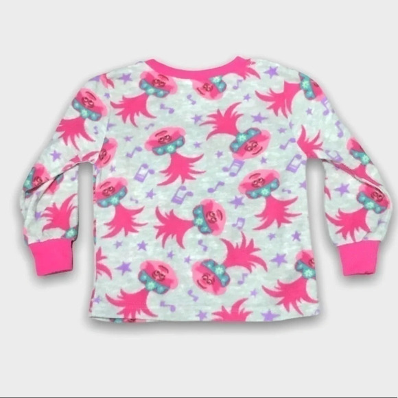 4/$20🥳 Trolls Long  Sleeve Fleece Shirt - Picture 3 of 3